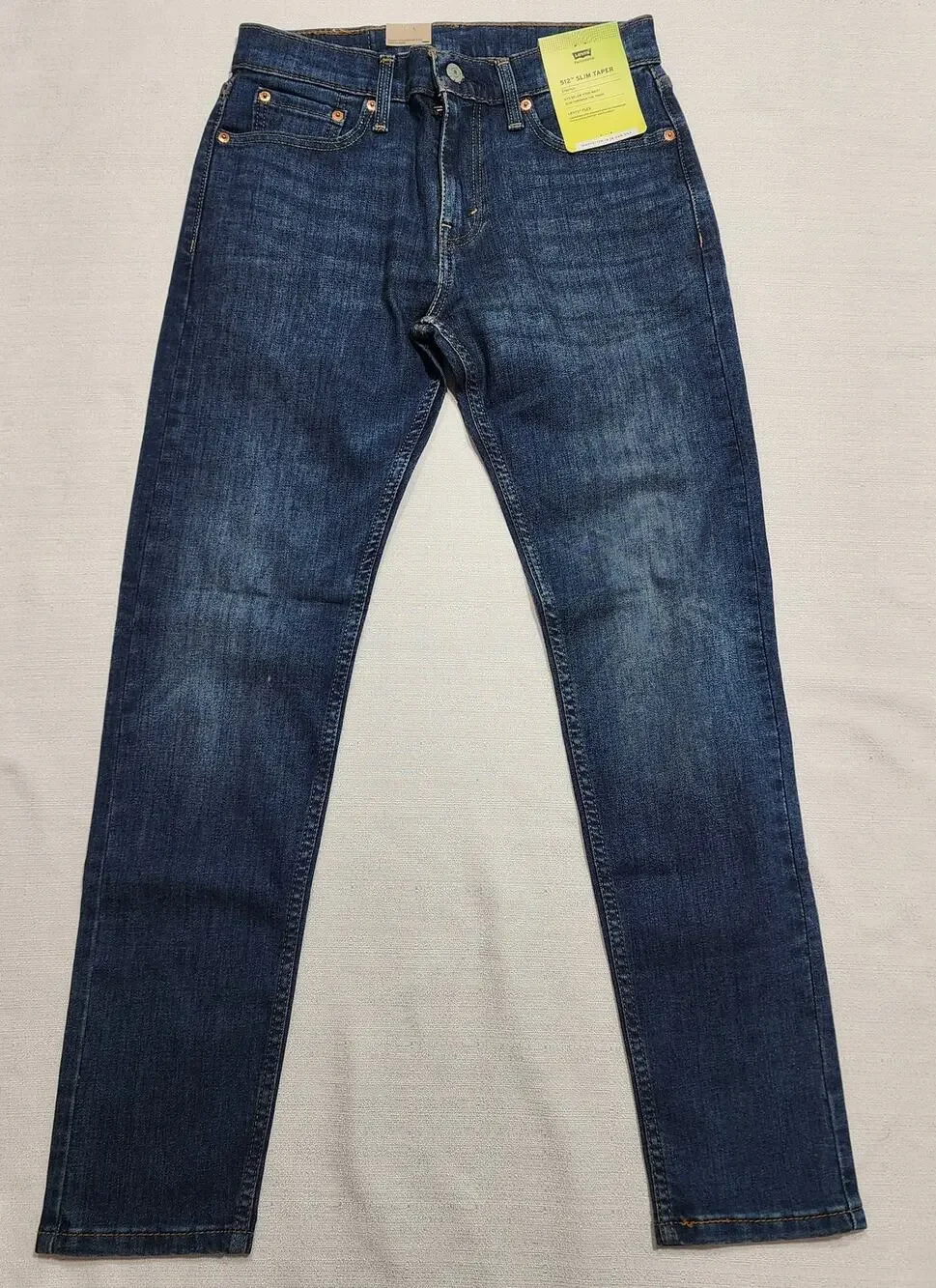 Levi's 512 slim taper sit below the waist W29''xL32'' men